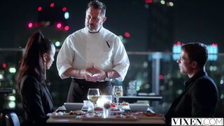 VIXEN – Stunning Alexis has passionate first date with Oliver