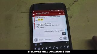 SisLovesMe - Silly Step Sister Always Falls for tricks