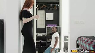 Anal dirty bitch fucked by big black dick in anal hole