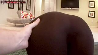 DTF busty MILF POV fucked in pussy before cocksucking