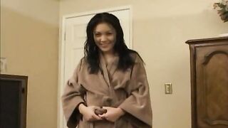 Fun Asian babe with big tits blowjob!