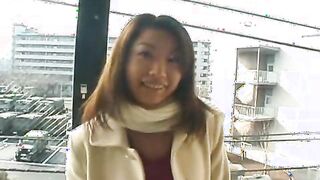 Hot Japanese teen exhibs and gets fucked outdoor