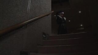 Hot busty big tit Japanese nun groupsex