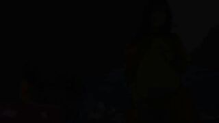 Teen girl with big tits masturbating