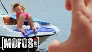 MOFOS - Sneaky pov Kenzie Madison cock sucking