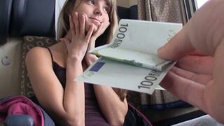 Mofos - Gina Shows her tiny tits on the train