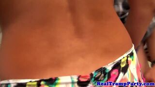 Real partying loving teens giving head