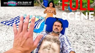 Woah My HOT AF Stacked Stepsis Just Fucked Me At The Beach, LOAD BLOWN - Serena Santos - MyPervyFamily
