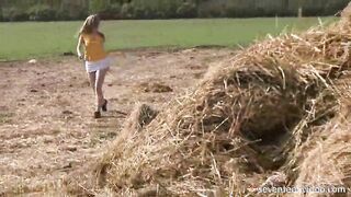 Open air lesbian fun