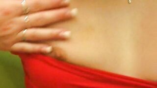 Sporty girl masturbating