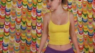 Showing off in the studio