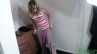 Stepbrother Home From College Seduced by Smoking Stepsister