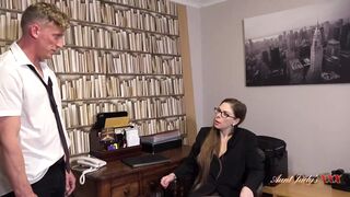 AuntJudysXXX - Tall MILF Boss Lady Alice Fucks Her Employee