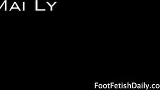 Mai Ly and Misty Foot Fun