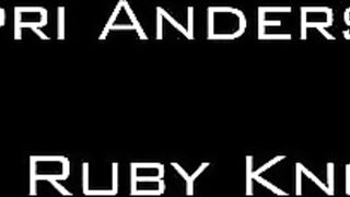 Capri Anderson and Ruby Rub Feet while Things Get Steamy