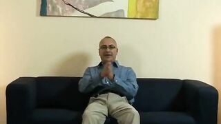 The blonde in the miniskirt