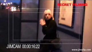 The girl at the bus stop