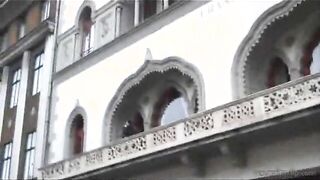 A cheerleader and a lollipop