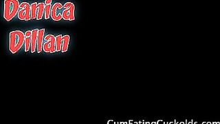 Danica Dillan Hubby Eats Black Man Cum From Her Ass