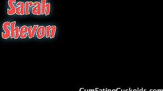 Sarah Shevon's Pussy Beaten Down By Black Cock