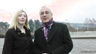 Seamed stockinged nurse!