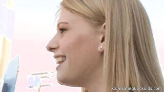 Allie Enjoys Big Black Cock More than Her Hubby's Tiny One