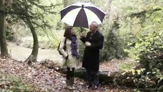 Jim Slip fucks a big boobed teen in his studio