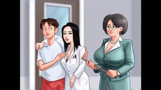 Summertime Saga - Miss Okita sex scene