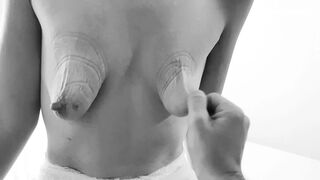 Zip-tied saggy tits torture - Bdsmlovers91