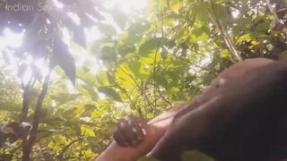 Indian Farm Owner Fucked His Cheating Maid in Jungle