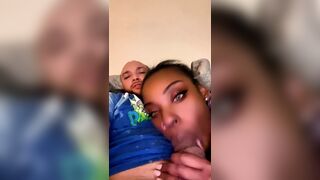 Ebony loves sucking dick