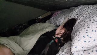 Sharing Bed with Stepsister Who Loves to Fuck Me.