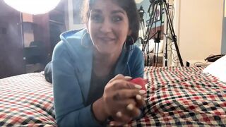 Dripdrop Behind the Scenes!! Psilo Siren Loved Getting Fucked and Creampied Before Her Gushers Scene!!