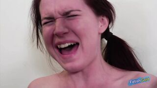 Two horny chicks please each other and a busty MILF joins them