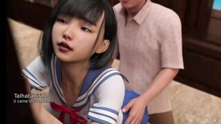 Horny Step Sis In College Library - Step Bro Step Sis - Hard Fuck In college Library - Animated Porn Game