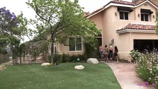 Their Weekly Yoga Session Turns Into a Big Interracial Lesbian Orgy