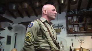 Franco Trentalance Bangs the Old-time Housewife on the Kitchen Table