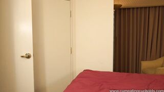 Cassidy Klein Has Her Cuckold Husband Suck Dick