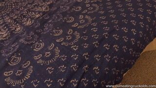 Alice Green is Creampied By a Black Cock and Hubby Cleans It Out