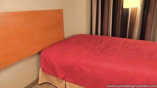 Husband Has to Watch Wife Suck Dick and Get Fucked