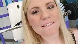 Masturbating in the gym