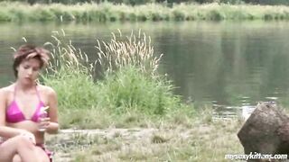 Sunbathing and fucking