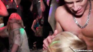 Interracial gang bang