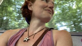 Bare boobies on the bus! Public Peakaboob, Volume 2.