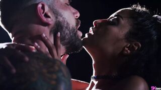 Passionate Sex In The Dark With Scarlet Rebel