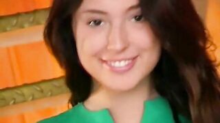 Masturbating on the stairs