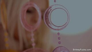 Britney Amber white stockings masturbation