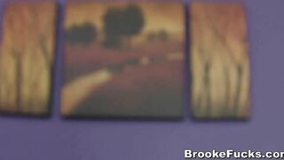 Brooke Banner blowjob video