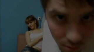 Sexy girl shows pussy