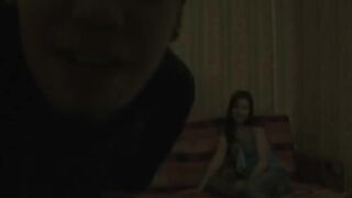 Sexy cute girl sucks